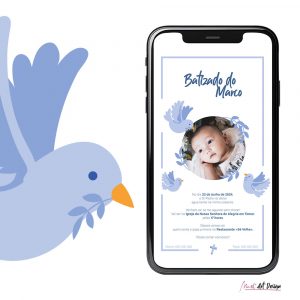 Convite virtual Passarinhos